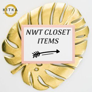 NWT CLOSET ITEMS